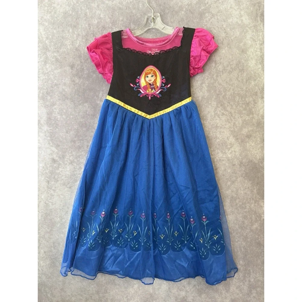 Disney Frozen Anna Costume Dress Girls 4T Princess  Dress